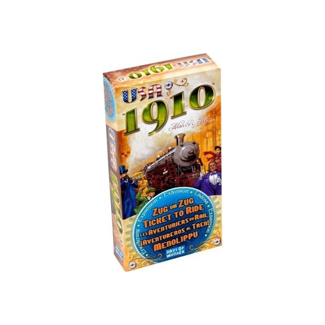 Les Aventuriers Du Rail : Extension USA 1910 - Asmodee 2 Les Aventuriers Du Rail : Extension USA 1910 - Asmodee – Image 2