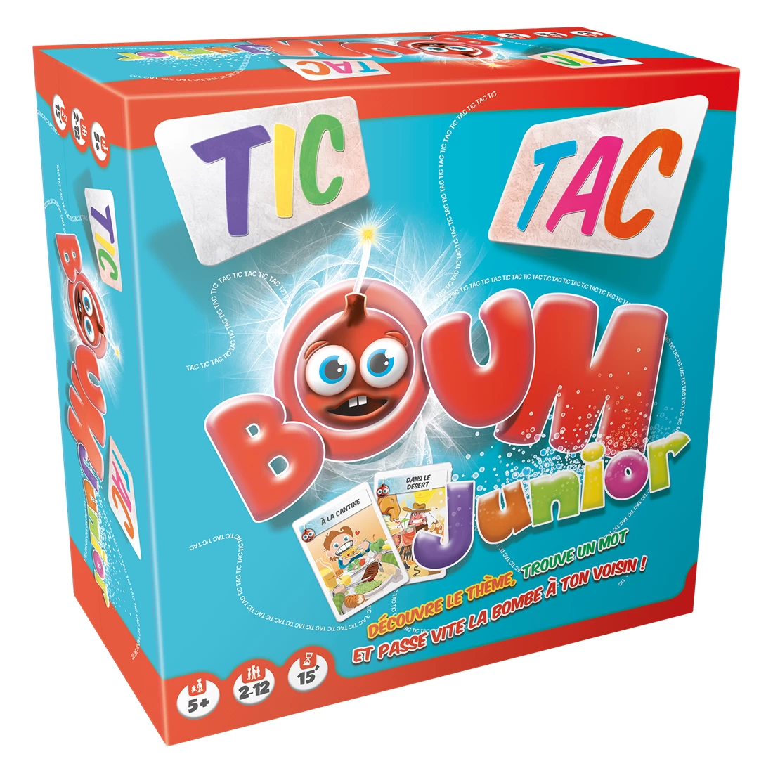 Tic Tac Boum Junior - Jeu D'ambiance - Asmodee 3 Tic Tac Boum Junior - Jeu D'ambiance - Asmodee – Image 3