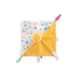 Doudou Corolle Jaune Carré Lune