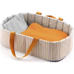 Couffin Pour Poupée - Berceau Blue Lines - Djeco