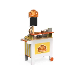 Marchande Mobile Stand Crêperie "Crêpes And Co" - Janod -Petits Rêves Soldes janod stand mobile crepes and co 3