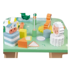 Table D'activité Jolie Prairie - Janod -Petits Rêves Soldes janod table d activite jolie prairie 2