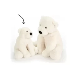 Peluche Perry Ours Polaire - 26 Cm - Jellycat -Petits Rêves Soldes jellycat peluche perry ours polaire 26 cm 9