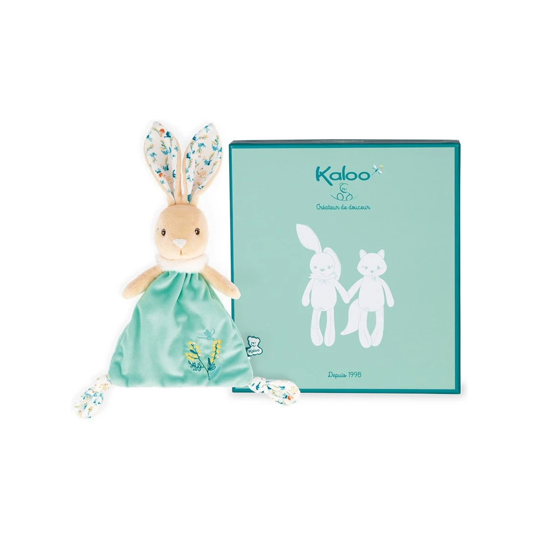 Fripons - Doudou Triangle Lapin Justin - 20Cm - Kaloo 1 Fripons - Doudou Triangle Lapin Justin - 20Cm - Kaloo