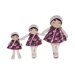Ma Première Poupée En Tissu Violette - 32 Cm - Kaloo -Petits Rêves Soldes kaloo ma premiere poupee en tissu violette 32 cm 3