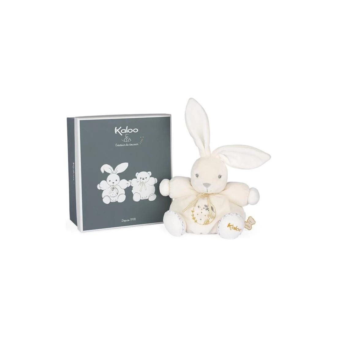 Peluche Musicale Lapin Patapouf Crème - 15 Cm - Kaloo 8 Peluche Musicale Lapin Patapouf Crème - 15 Cm - Kaloo – Image 8