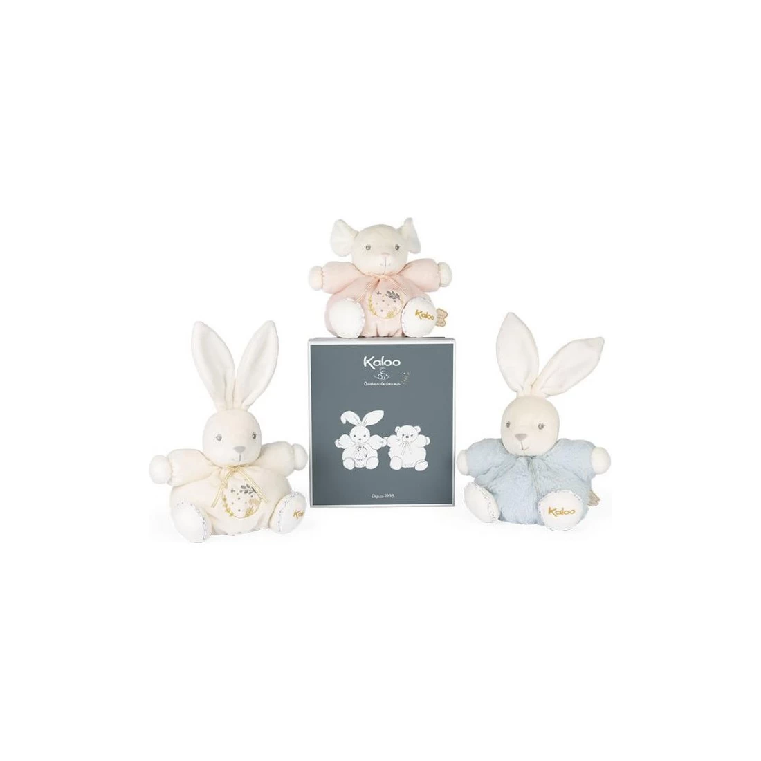 Peluche Musicale Lapin Patapouf Crème - 15 Cm - Kaloo 1 Peluche Musicale Lapin Patapouf Crème - 15 Cm - Kaloo