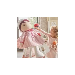 Poupée Géante En Tissu Rose - 80 Cm - Kaloo -Petits Rêves Soldes kaloo poupee geante rose k xxl 2