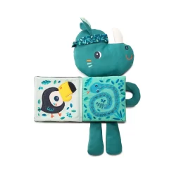 Livre Doudou Marius Le Rhinocéros - Lilliputiens -Petits Rêves Soldes lilliputiens livre doudou marius le rhinoceros 2