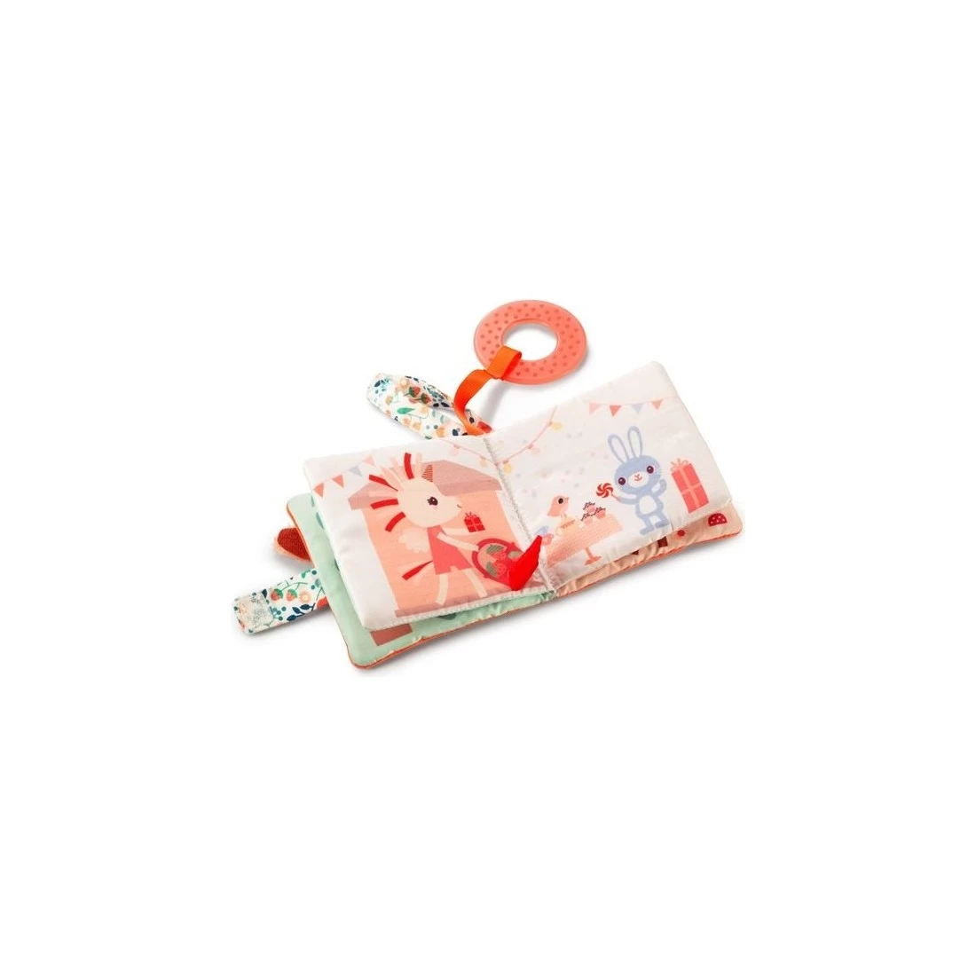 Livre Imagier - Anneau De Dentition Pour Bébé - Stella - Lilliputiens 4 Livre Imagier - Anneau De Dentition Pour Bébé - Stella - Lilliputiens – Image 4