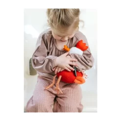 Peluche D'activités "Paulette La Poulette" - Lilliputiens 8 Peluche D'activités "Paulette La Poulette" - Lilliputiens -Petits Rêves Soldes lilliputiens paulette hochet d activites 3