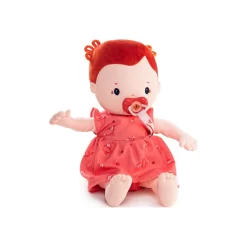 Poupée En Tissu Rousse Rose - Lilliputiens -Petits Rêves Soldes lilliputiens rose poupon 36 cm 4