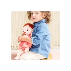 Poupée En Tissu Rousse Rose - Lilliputiens -Petits Rêves Soldes lilliputiens rose poupon 36 cm 6
