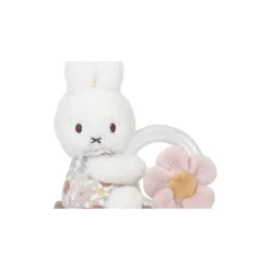 Hochet Miffy Avec Anneau - Vintage Flowers - Little Dutch -Petits Rêves Soldes little dutch hochet miffy avec anneau vintage flowers 5