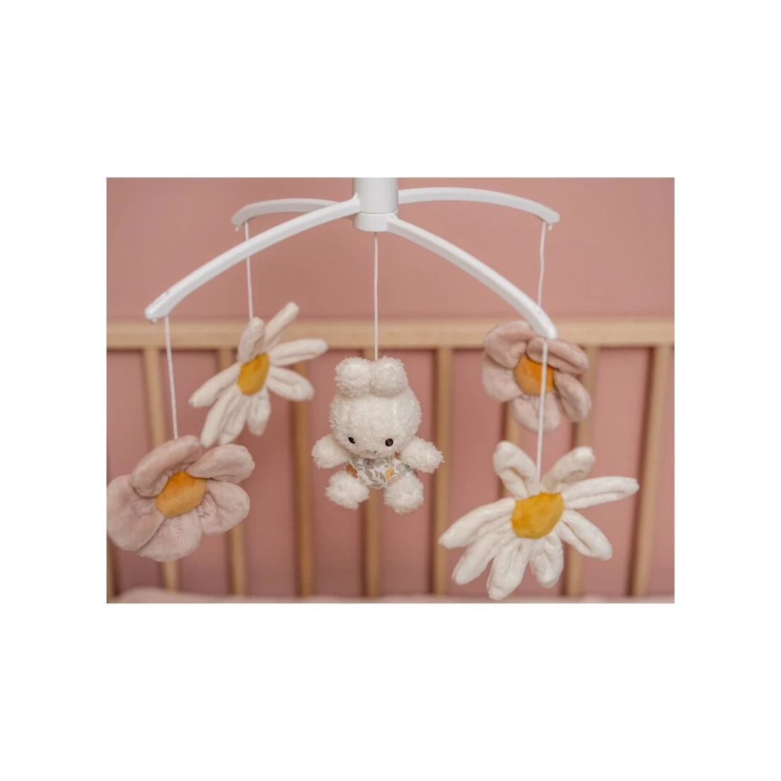 Miffy Mobile Musical Vintage Little Flowers - Little Dutch 5 Miffy Mobile Musical Vintage Little Flowers - Little Dutch – Image 5