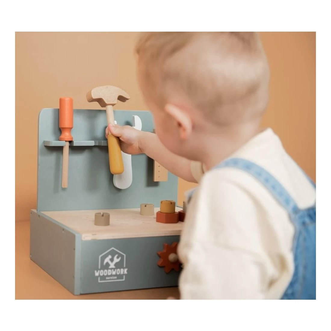Mini établi En Bois - Little Dutch 2 Mini établi En Bois - Little Dutch – Image 2