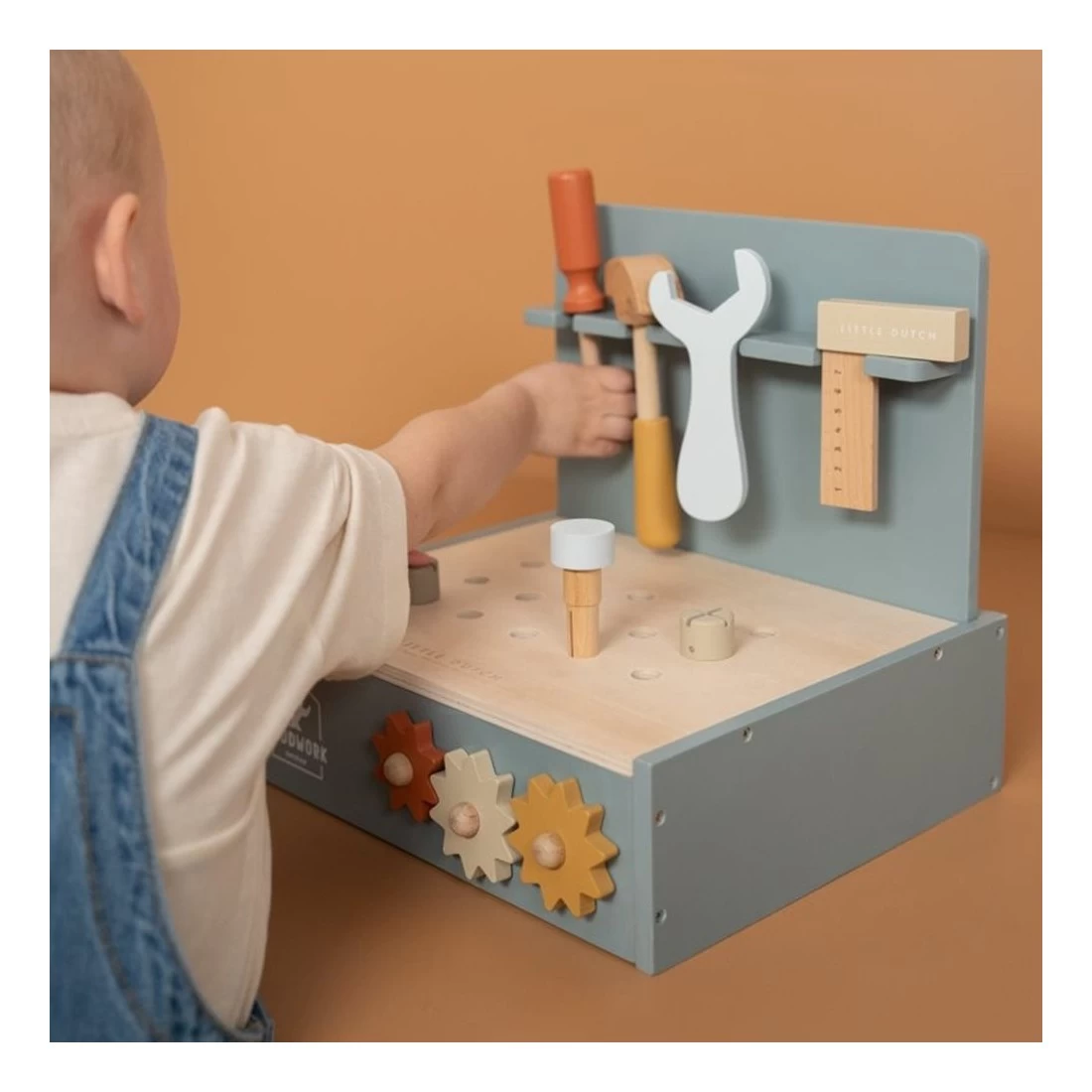 Mini établi En Bois - Little Dutch 4 Mini établi En Bois - Little Dutch – Image 4