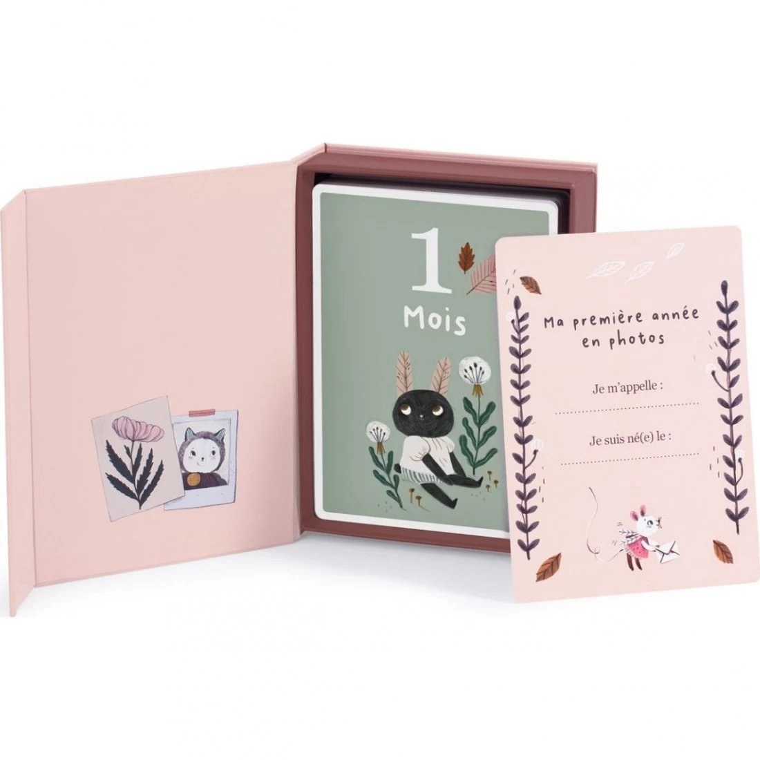 Coffret Naissance "Mes 12 Premiers Mois" En Photo - Moulin Roty 2 Coffret Naissance "Mes 12 Premiers Mois" En Photo - Moulin Roty – Image 2