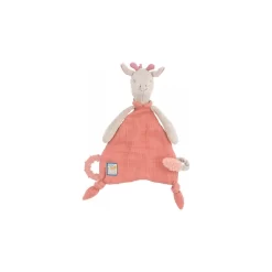 Doudou Attache Tétine Girafe "Sous Mon Baobab" - Moulin Roty