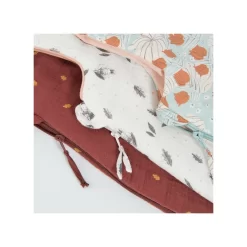 Gigoteuse Fleurie 90 Cm "Après La Pluie" - Moulin Roty -Petits Rêves Soldes moulin roty gigoteuse fleurie bleue apres la pluie 90cm 2