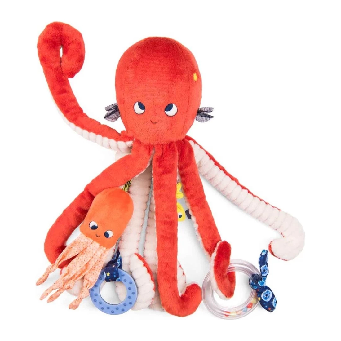 Grand Poulpe Rouge D'activités - Les Aventures De Paulie - Moulin Roty 3 Grand Poulpe Rouge D'activités - Les Aventures De Paulie - Moulin Roty – Image 3