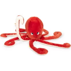 Grande Peluche Poulpe Rouge Paulie - Moulin Roty 8 Grande Peluche Poulpe Rouge Paulie - Moulin Roty -Petits Rêves Soldes moulin roty grande peluche poulpe paulie 3