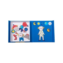 Jeu Magnétique Je M'habille Les Popipop - Moulin Roty