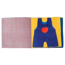 Livre Tissu Je M'habille - Les Popipop - Moulin Roty