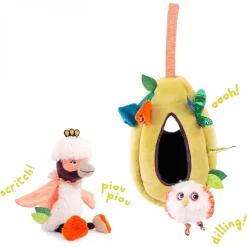 Nid D'activités à Suspendre "Dans La Jungle" - Moulin Roty -Petits Rêves Soldes moulin roty nid d oiseau d activite a suspendre dans la jungle 5