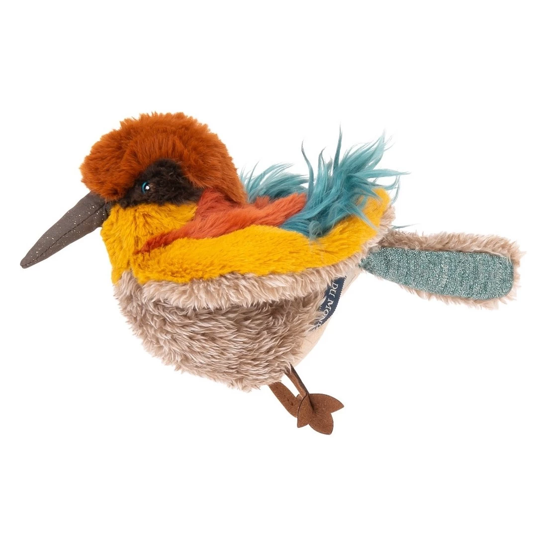 Peluche Oiseau Guêpier - Tout Autour Du Monde - Moulin Roty 1 Peluche Oiseau Guêpier - Tout Autour Du Monde - Moulin Roty