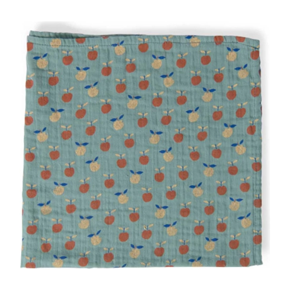 Set De 3 Langes Imprimés - Pomme Des Bois - Moulin Roty 6 Set De 3 Langes Imprimés - Pomme Des Bois - Moulin Roty – Image 6