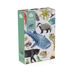 Puzzle 200 Pièces Les Animaux Du Monde - Moulin Roty