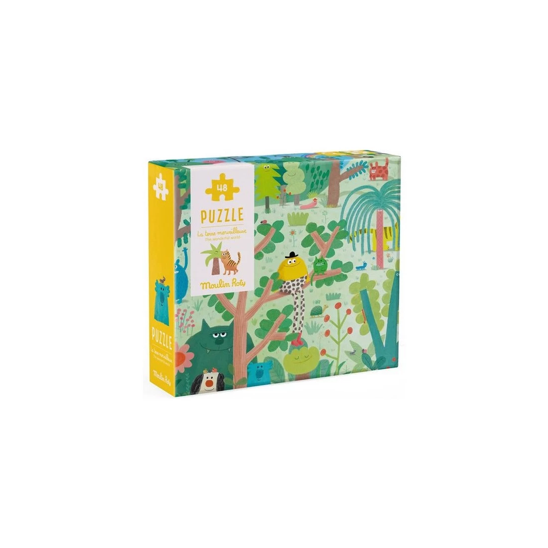 Puzzle 48 Pièces La Terre Merveilleuse Les Schmouks - Moulin Roty 2 Puzzle 48 Pièces La Terre Merveilleuse Les Schmouks - Moulin Roty – Image 2