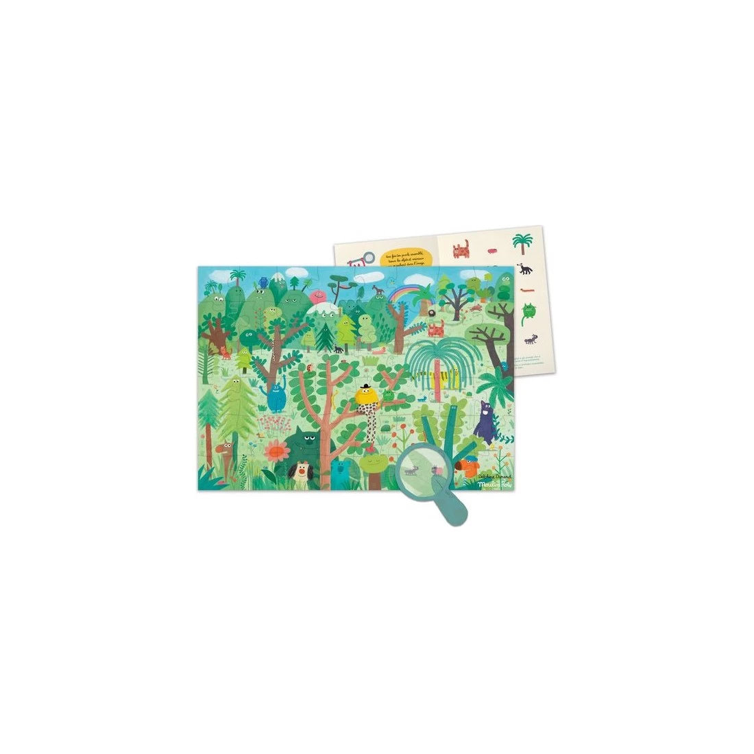 Puzzle 48 Pièces La Terre Merveilleuse Les Schmouks - Moulin Roty 1 Puzzle 48 Pièces La Terre Merveilleuse Les Schmouks - Moulin Roty