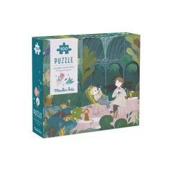 Puzzle Au Jardin Des Plantes - 100 Pièces - Les Parisiennes - Moulin Roty