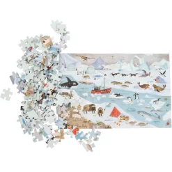 Puzzle La Banquise - 96 Pièces - Puzzle De L'Explorateur Le Jardin Du Moulin De Moulin... - Moulin Roty -Petits Rêves Soldes moulin roty puzzle la banquise 96 pieces puzzle de l explorateur le jardin du moulin de moulin 1 3