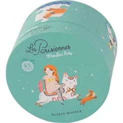 Puzzle Le Manège 45 Pièces Les Parisiennes - Moulin Roty