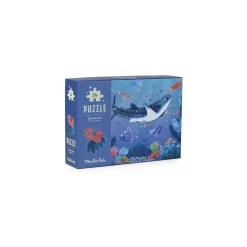 Puzzle Phosphorescent Sous La Mer Les Aventures De Paulie - Moulin Roty -Petits Rêves Soldes moulin roty puzzle phosphorescent sous la mer les aventures de paulie 2
