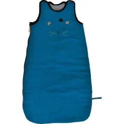 Gigoteuse Bleue 70 Cm "Les Moustaches" - Moulin Roty