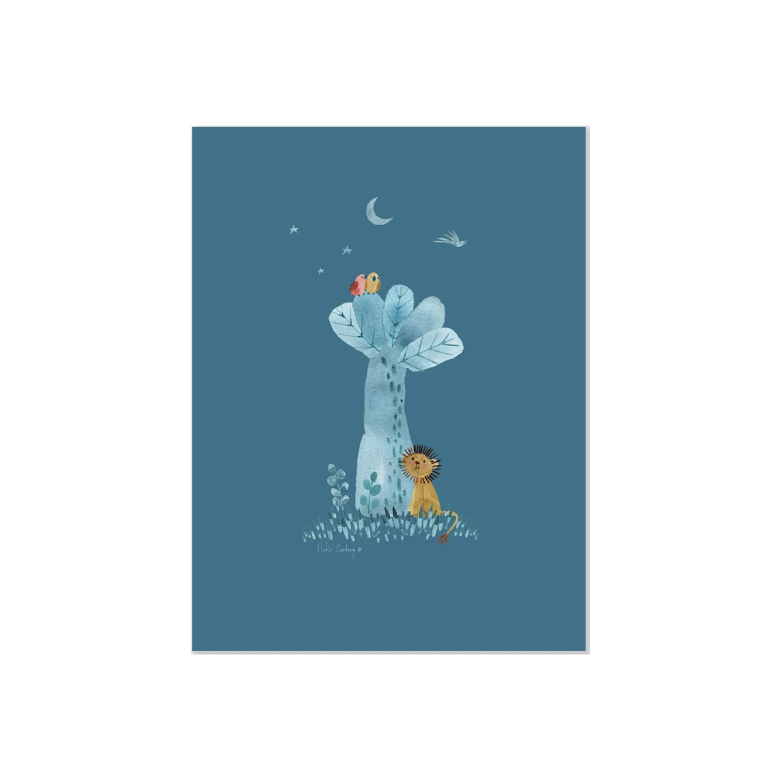 Set De 3 Affiches - Sous Mon Baobab - Moulin Roty 3 Set De 3 Affiches - Sous Mon Baobab - Moulin Roty – Image 3