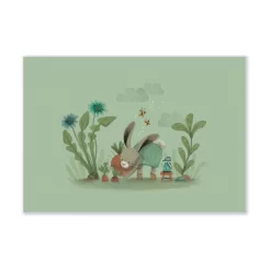 Set De 3 Affiches Trois Petits Lapins - Moulin Roty