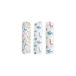 Coffret De 3 Langes "Sous Mon Baobab" - Moulin Roty