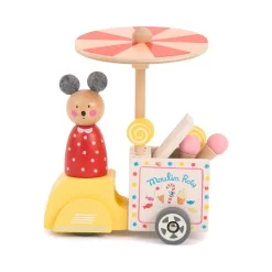 Triporteur Du Glacier La Grande Famille - Moulin Roty -Petits Rêves Soldes moulin roty triporteur du glacier la grande famille 2