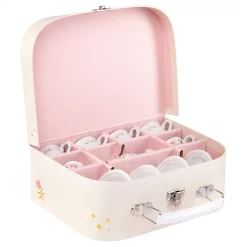 Valise Dînette Thé Porcelaine - La Petite école De Danse - Moulin Roty -Petits Rêves Soldes moulin roty valise dinette the porcelaine la petite ecole de danse 3