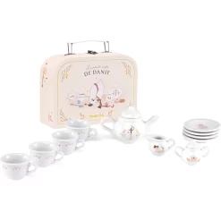 Valise Dînette Thé Porcelaine - La Petite école De Danse - Moulin Roty -Petits Rêves Soldes moulin roty valise dinette the porcelaine la petite ecole de danse 4