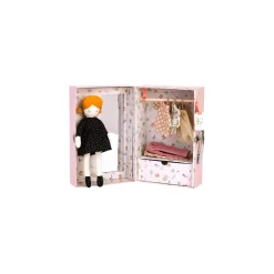 Valise Et Poupée La Petite Penderie - Les Parisiennes - Moulin Roty -Petits Rêves Soldes moulin roty valise et poupee la petite penderie les parisiennes 3