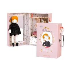 Valise Et Poupée La Petite Penderie - Les Parisiennes - Moulin Roty -Petits Rêves Soldes moulin roty valise et poupee la petite penderie les parisiennes 4