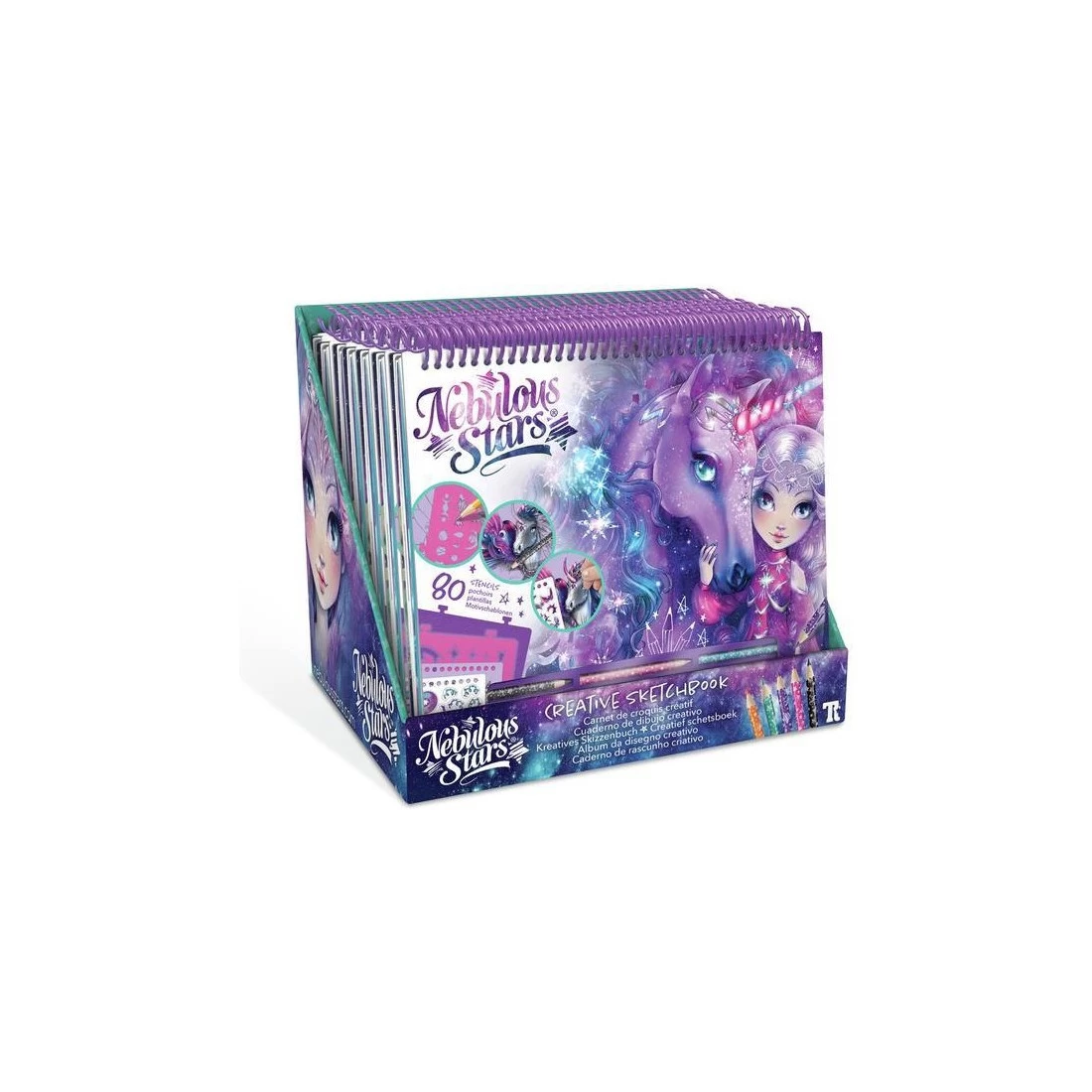 Carnet De Croquis Créatif : Chevaux Magiques : Firiaz Et Daliaz - Nebulous Stars 2 Carnet De Croquis Créatif : Chevaux Magiques : Firiaz Et Daliaz - Nebulous Stars – Image 2