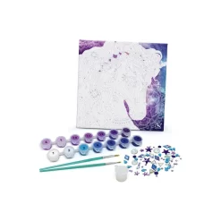 Peinture à Numéros Sur Toile - Nebulia Et Licorne - Nebulous Stars