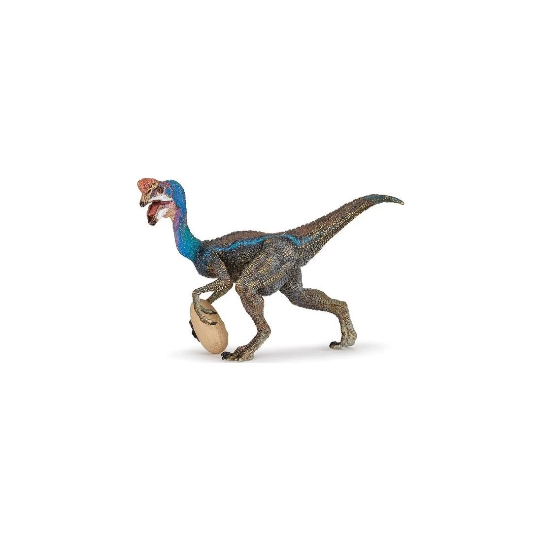Figurine Oviraptor Bleu Dinosaure - Papo 1 Figurine Oviraptor Bleu Dinosaure - Papo